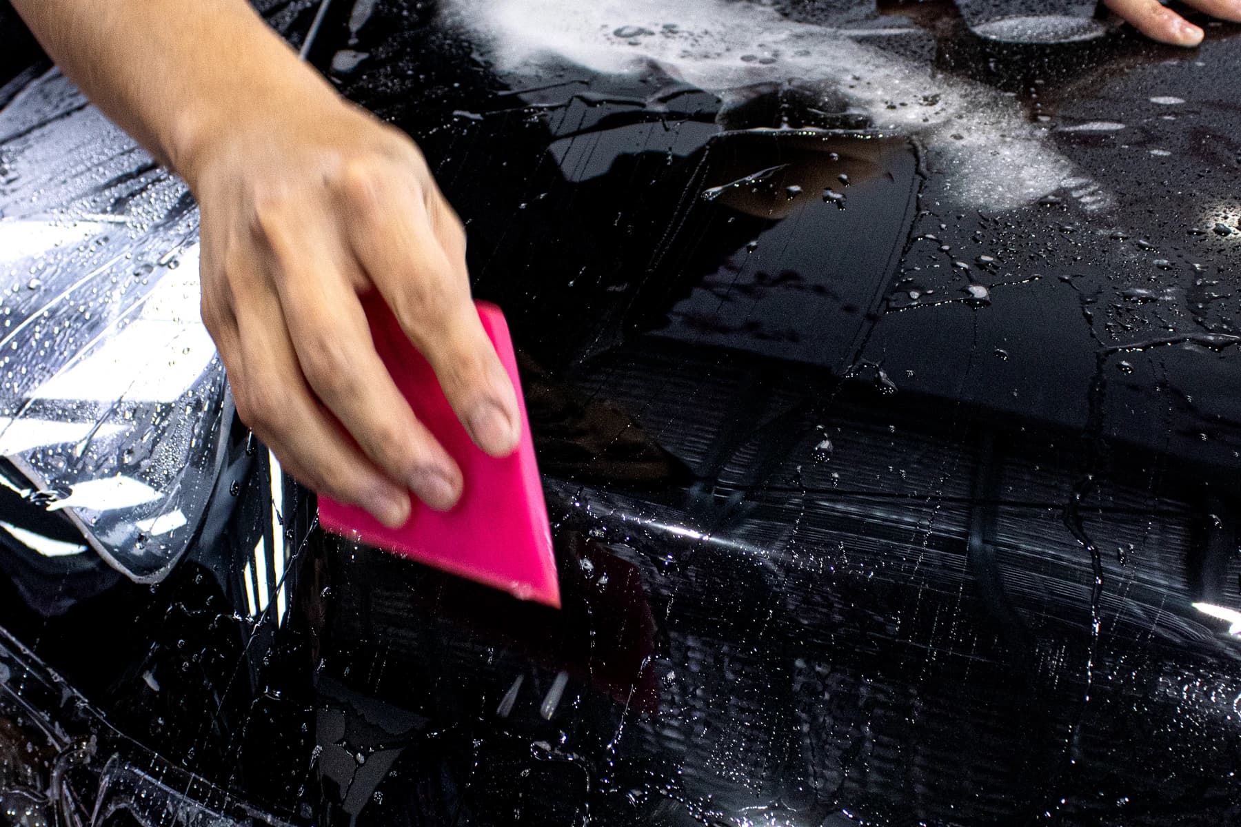 Generated ceramic coating surface preparation process